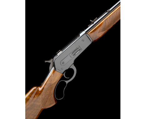 WINCHESTER A .348 W.C.F. 'MODEL 71' LEVER-ACTION SPORTING RIFLE, serial no. 33721,  24in. nitro reproved barrel, marked 'MADE