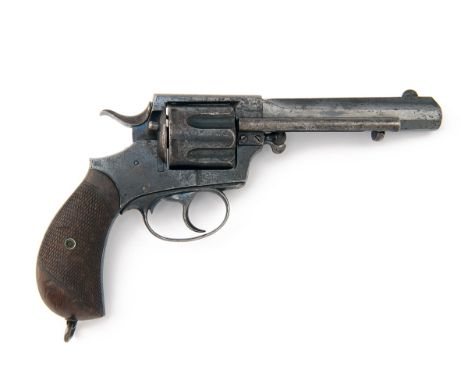 P. WEBLEY & SON, BIRMINGHAM A .450 SIX-SHOT REVOLVER, MODEL 'No.5 EXPRESS', serial no. 4450, circa 1882, with blued octagonal