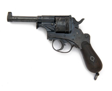 A 9.4mm (DUTCH) SIX-SHOT REVOLVER SIGNED 'WDW', MODEL '1873 NEW MODEL', serial no. 10949, Dutch, dated for 1897, with slim pr