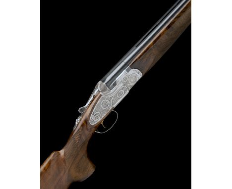 BERETTA A SCARCE 12-BORE (3IN.) 'ASE LX' SIDEPLATED SINGLE-TRIGGER DETACHABLE-TRIGGERPLATE ACTION OVER AND UNDER EJECTOR, ser