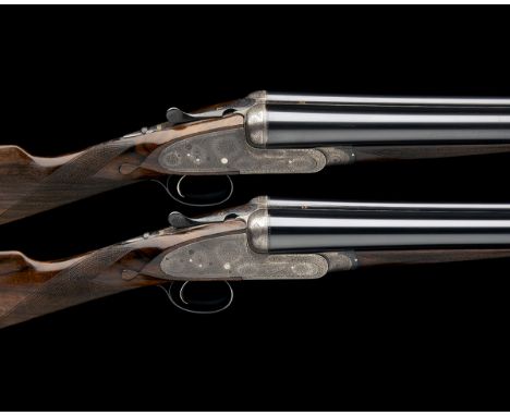 BOSS & CO. A PAIR OF 12-BORE EASY-OPENING SINGLE-TRIGGER SIDELOCK EJECTORS, serial no. 6875 / 6, 29in. nitro chopperlump barr