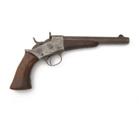 REMINGTONS, USA A .50 (REM) SINGLE-SHOT PISTOL, MODEL '1871 ARMY ROLLING-BLOCK', no visible serial number, for between 1872-8