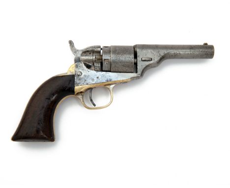 COLT, USA A .38 RIMFIRE FIVE-SHOT POCKET-REVOLVER, MODEL 'COLT 3 1/2 ROUND BARREL WITHOUT EJECTOR', serial no. 311401, for 18