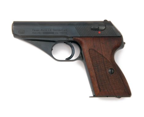 MAUSER, GERMANY A SCARCE 7.65mm SEMI-AUTOMATIC PISTOL, MODEL 'HSC', serial no. 953731, just post Wolrd War Two manufacture an