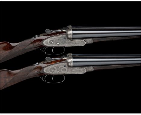 HENRY ATKIN (FROM PURDEY'S) A PAIR OF 16-BORE SELF-OPENING SIDELOCK EJECTORS, serial no. 2265 / 6, 27in. nitro reproved barre