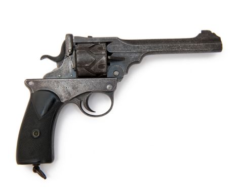 P. WEBLEY & SON, LONDON & BIRMINGHAM A .455 (ELEY) SIX-SHOT SEMI-AUTOMATIC REVOLVER, MODEL '1902 FOSBERY', serial no. 3147, c