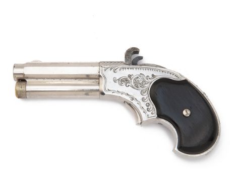 E. REMINGTON & SONS, USA A SCARCE .32 RIMFIRE (EXTRA SHORT) REPEATING POCKET-PISTOL, MODEL 'REMINGTON RIDER MAGAZINE PISTOL',
