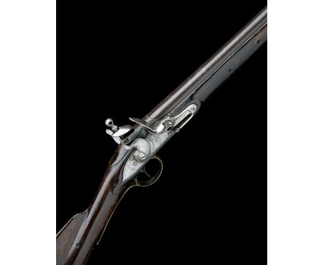TOWER ARMOURIES, LONDON A SCARCE .650 FLINTLOCK CARBINE, MODEL 'ELLIOT'S PATTERN 1776 LIGHT DRAGOON CARBINE', gun number 47, 