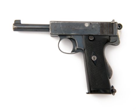 WEBLEY & SCOTT, BIRMINGHAM & LONDON A .455 SEMI-AUTOMATIC SERVICE-PISTOL, MODEL 'MKI HIGH VELOCITY', serial no. 100655, for a