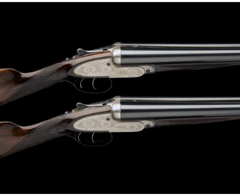 J. PURDEY & SONS A PAIR OF 12-BORE SELF-OPENING SIDELOCK EJECTORS, serial no. 16664 / 5, 30in. nitro reproved Whitworth-steel