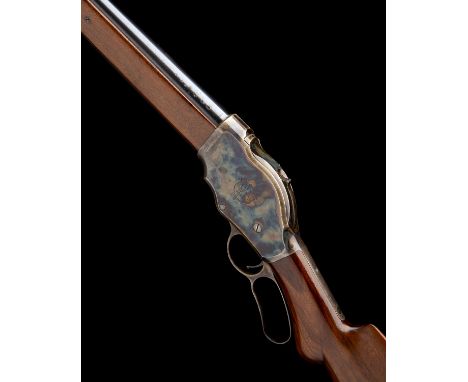 WINCHESTER REPEATING ARMS CO. A GOOD F.A.C. 12-BORE 'MODEL 1887' LEVER-ACTION SHOTGUN, serial no. 4828, for 1887, tubular mag