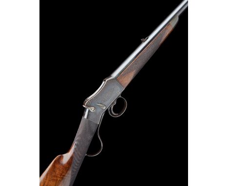 T. NEWTON, MANCHESTER A CONVERTED .22 HORNET SINGLE-SHOT MARTINI-ACTION SPORTING RIFLE, serial no. 24554, 28in. nitro reprove