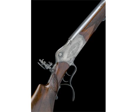 N. LINSBAUER, VIENNA AN 8.15x46R SINGLE-SHOT TARGET-RIFLE, MODEL 'MARTINI TYPE', no visible serial number, circa 1920, 29 5/8