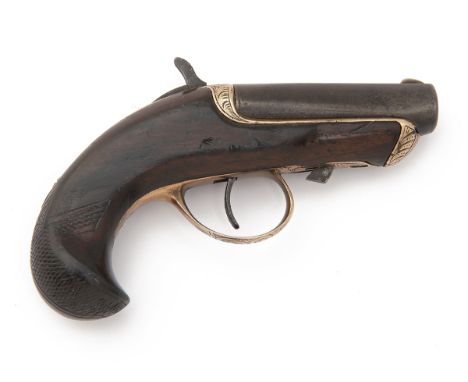 NATIONAL F.A. CO, NEW YORK A SCARCE .41 RIMFIRE AND PERCUSSION SINGLE-SHOT DERRINGER, MODEL 'WILLIAMSON'S PATENT, serial no. 