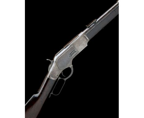 WINCHESTER REPEATING ARMS, USA A .44-40 LEVER-ACTION REPEATING CARBINE, MODEL '1873 CARBINE', serial no. 521729B, for 1898, w