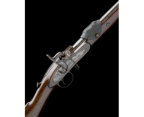 WESTLEY RICHARDS, BIRMINGHAM A .451 (WHITWORTH) PERCUSSION BREECH-LOADING CARBINE, MODEL 'MONKEY-TAIL', serial no. 2004, date