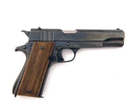 BALLESTER-MOLINA, ARGENTINA AN 11.25mm (.45ACP) SEMI-AUTOMATIC SERVICE-PISTOL, MODEL 'HAFDASA CONTRACT', serial no. 41689, ci