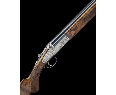 ABBIATICO & SALVINELLI A 20-BORE 'PEGASUS' SINGLE-TRIGGER OVER AND UNDER PINLESS SIDELOCK EJECTOR, serial no. 1274, 29in. nit