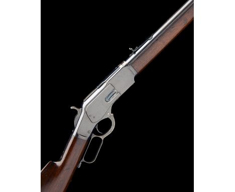 WINCHESTER REPEATING ARMS, USA A GOOD .32-20 (WIN) LEVER-ACTION REPEATING RIFLE, MODEL '1873 SHORT-RIFLE', serial no. 190980B