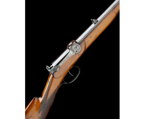 A .34 NEEDLE-FIRE GALLERY RIFLE, UNSIGNED, MODEL '1835 DREYSE PATENT', serial no. 7945, Continental circa 1850, with octagona