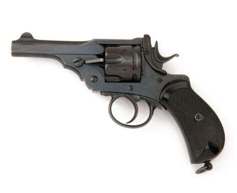 WEBLEY, BIRMINGHAM & LONDON A .455 SIX-SHOT SERVICE-REVOLVER, MODEL 'MKI', serial no. 31918, made 1894, with reblued 4in. bar