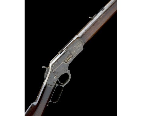 WINCHESTER REPEATING ARMS, USA A .44-40 LEVER-ACTION REPEATING-RIFLE, MODEL '1873 SPORTING-RIFLE', serial no. 109421, for 188