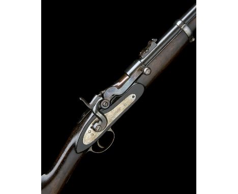 E.M REILLY & CO, LONDON A RARE .577 BREECH-LOADING CARBINE, MODEL 'REILLY-COMBLAIN PATENT', serial no. 5439, circa 1868 and p