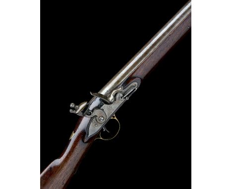 AN EXCEPTIONALLY RARE .640 FLINTLOCK MUSKET, UNSIGNED, MODEL '1817 JUNIOR CADET CARBINE', serial no. C49, circa 1818 and also