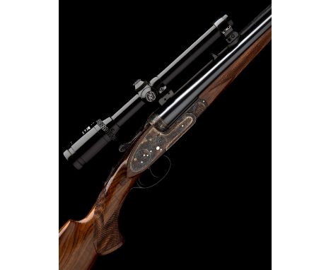 VICTOR SARASQUETA A 9.3X74R SIDELOCK EJECTOR DOUBLE RIFLE, serial no. 97923, 23 3/4in. nitro chopperlump barrels (dated to 19