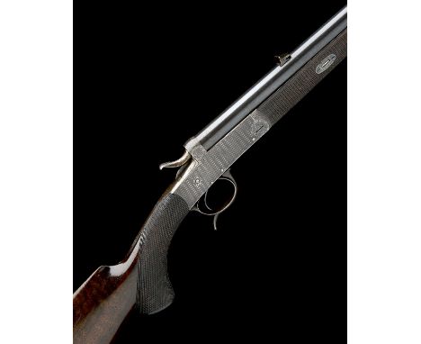 E.M. REILLY, LONDON A .360 (No.5) SINGLE-SHOT ROOK & RABBIT RIFLE, serial no. 5865, circa 1900, with round tapering 24in. bar