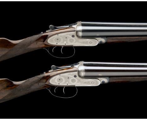 J. PURDEY & SONS A PAIR OF 12-BORE SELF-OPENING SIDELOCK EJECTORS, serial no. 15973/4, 30in. nitro chopperlump barrels (no.1 