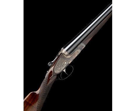 AYA A 12-BORE 'MODEL NO.2' SELF-OPENING SIDELOCK EJECTOR, serial no. 580961, 28in. nitro chopperlump barrels, the rib engrave