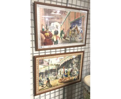 BARBARA JONES &amp; RUSSELL REEVE LITHOGRAPHS PART OF THE SCHOOL PRINT SETS