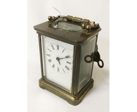CARRIAGE CLOCK WITH KEY