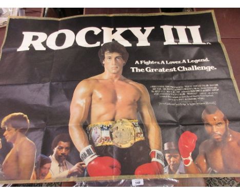 Film poster for Rocky III