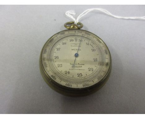 Short and Mason pocket barometer