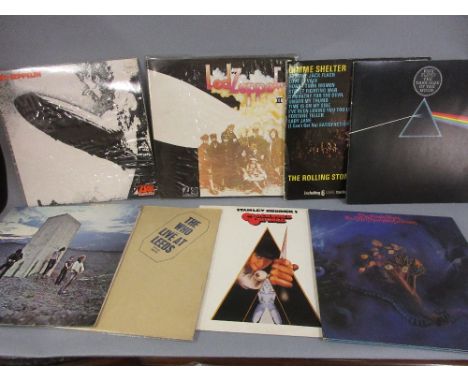 Collection of mainly rock and pop vinyl L.P.'s including Led Zeppelin I and Led Zeppelin II, other artists including: The Who