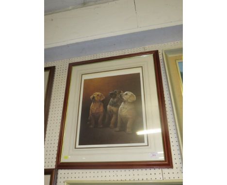 FRAMED AND GLAZED PRINTS AFTER NIGEL HEMMING TITLED GUIDING LIGHTS, SIGNED IN PENCIL