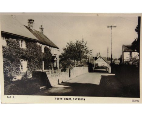 POSTCARDS - SOMERSET &amp; BRISTOL  Approximately 108 cards, including real photographic views of Tatworth, South Chard (two 