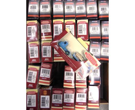 THIRTY-FOUR 1/76 SCALE LLEDO / CORGI 'TRACKSIDE' SCAMMELL MECHANICAL HORSE / SCARAB / TOWNSMAN DIECAST MODELS  each mint or n