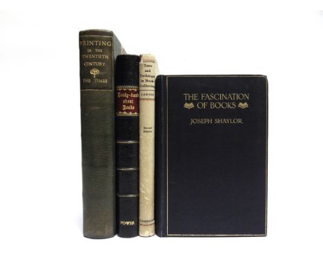 [BIBLIOGRAPHY]  Power, John. A Handy-Book About Books, first edition, Wilson, London, 1870, modern quarter black morocco, oct