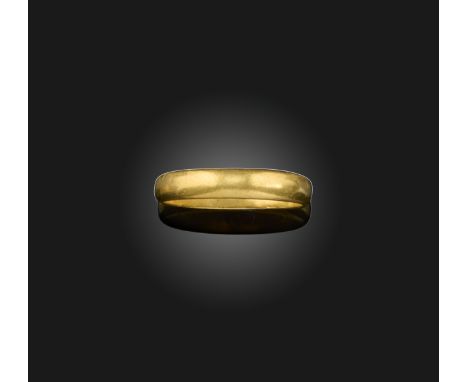 A plain gold Crimean war memorial ring, inscribed and commemorating Granville Elliot, killed Nov 5th 1854 at the battle of In