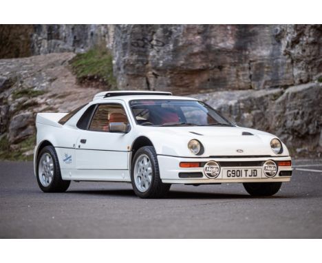 Formerly the property of Alan Fenwick, Director of the RS200 Owners Club, the car has now covered a warranted 8,442 miles. Co