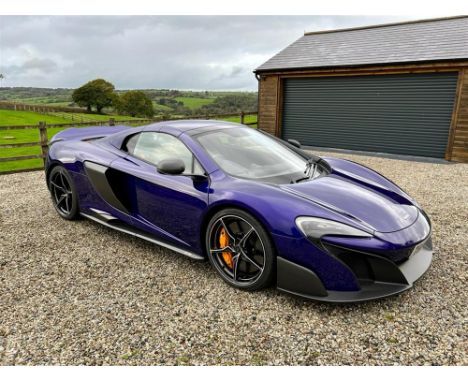 2015 MCLAREN 650S SPIDER for sale by auction in London, United Kingdom