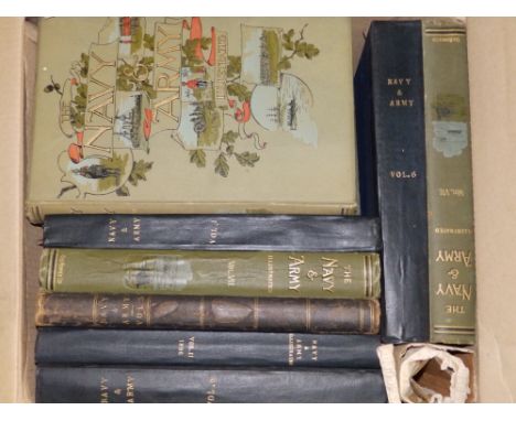 Navy & Army' – 19 vols – a/f
