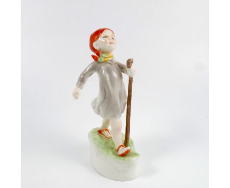 A Royal Worcester figure, Thursday's Child, modelled by F G Doughty, height 7ins   Condition report:  Good condition