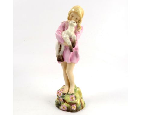 A Royal Worcester figure, Spring, model number 3012, modelled by F G Doughty   Condition report:  Good condition
