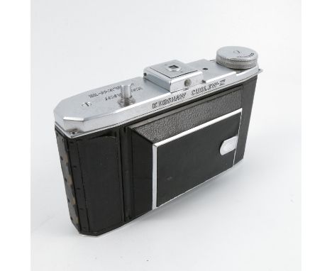 A Kershaw Curlew III camera, in a leather case