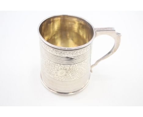 A GEORGIAN 925 STERLING SILVER CHRISTENING CUP, Weight: 146gms