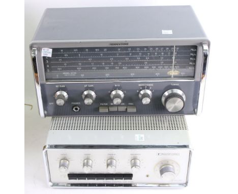 A Radford stereo control unit, SL22, and an Eddystone radio tuner (2).